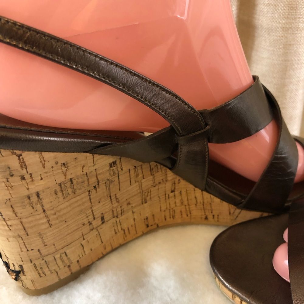 BANDOLINO wedge sandals size 8.5 - Picture 7 of 13